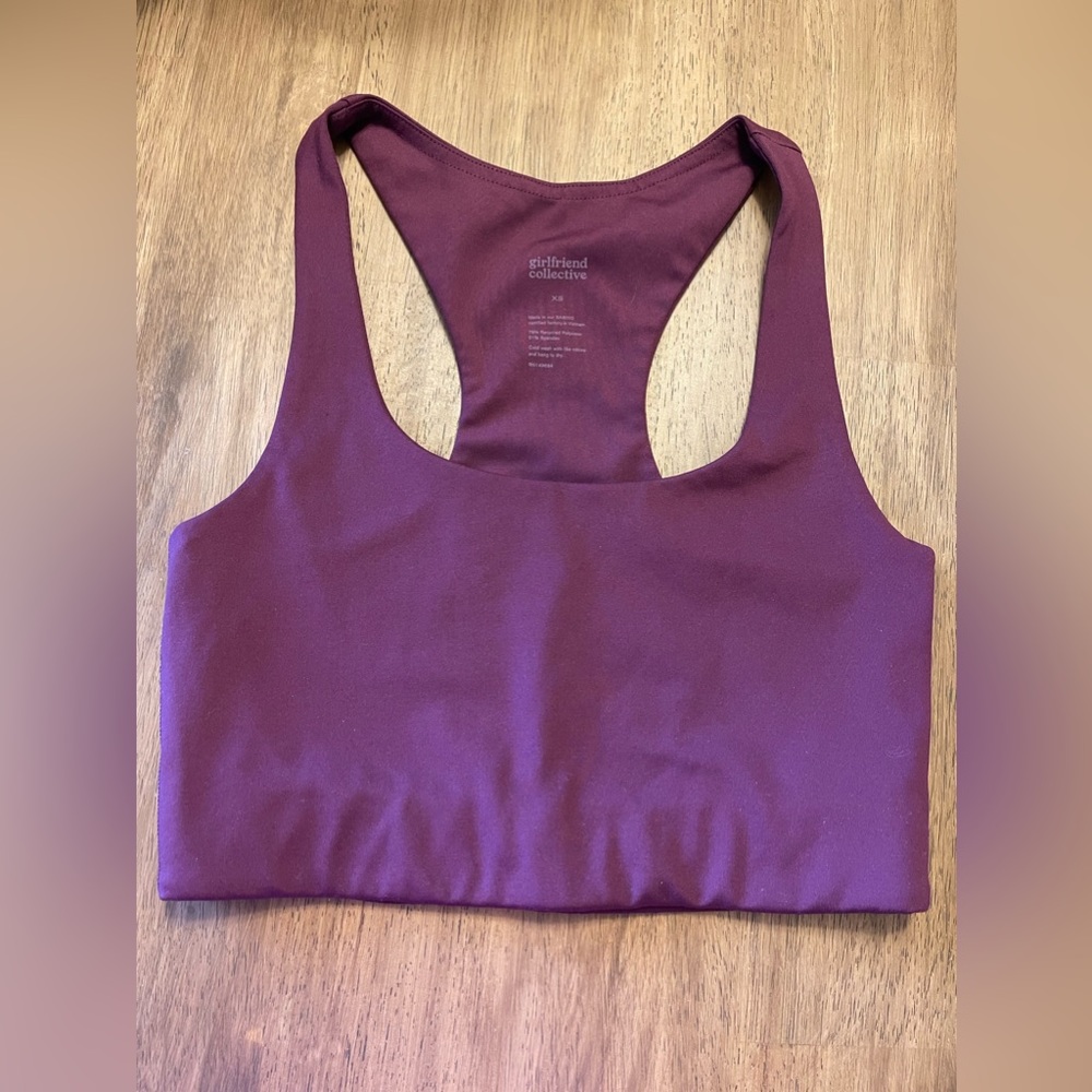 Girlfriend collective sports bra XS athletic wear